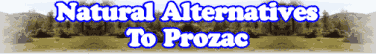 Natural Alternatives To Prozac