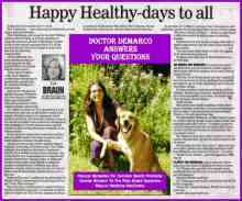 Happy Health-Days To All By Liz Braun, The Toronto Sun