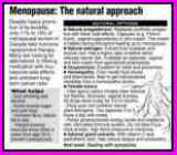 Natural Alternatives to Hormones
