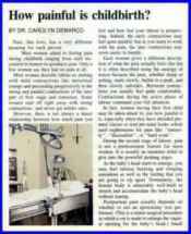 How Painful is Childbirth