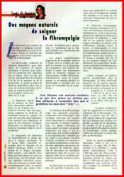 Des moyens naturels de soigner la fibromyalgie